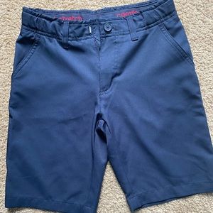 Flat Front Stretch Performance Shorts - French Toast - boys size 10